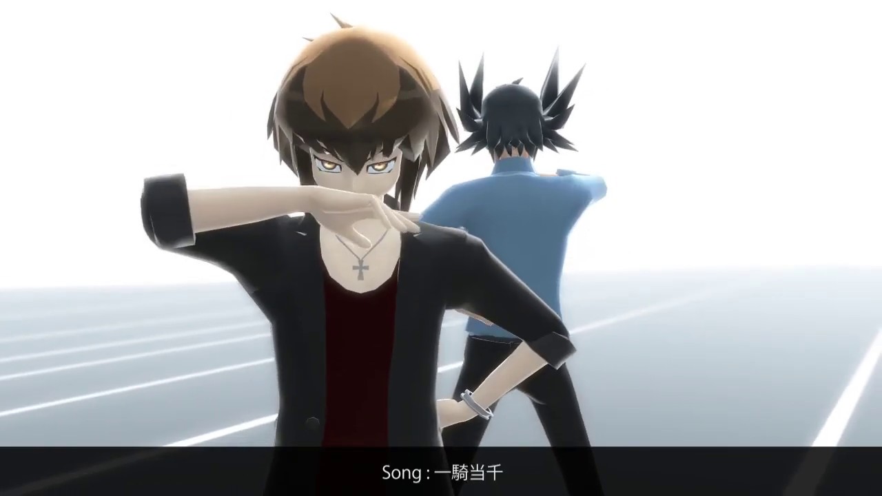 【MMD Yu-Gi-Oh!】 Ikkitousen - Yusei & Judai