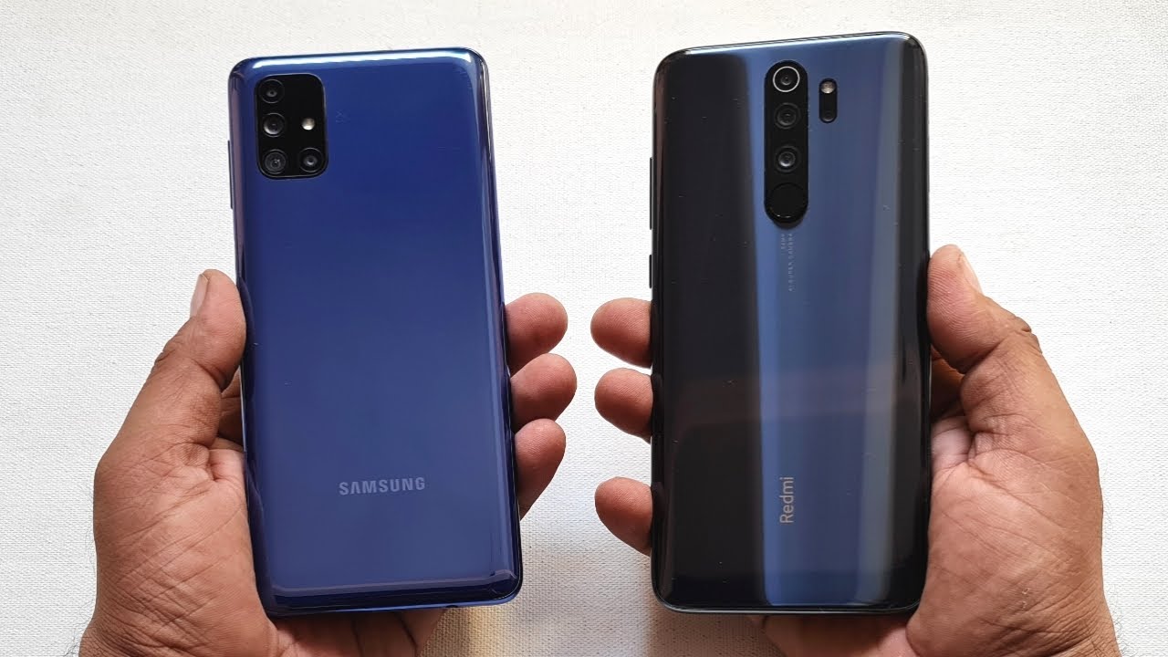 Samsung M51 vs Redmi Note 8 Pro Speed Test & Camera Comparison