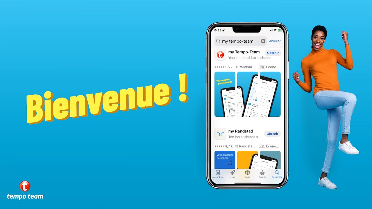 Vidéo d'instruction de l'app my Tempo-Team FR