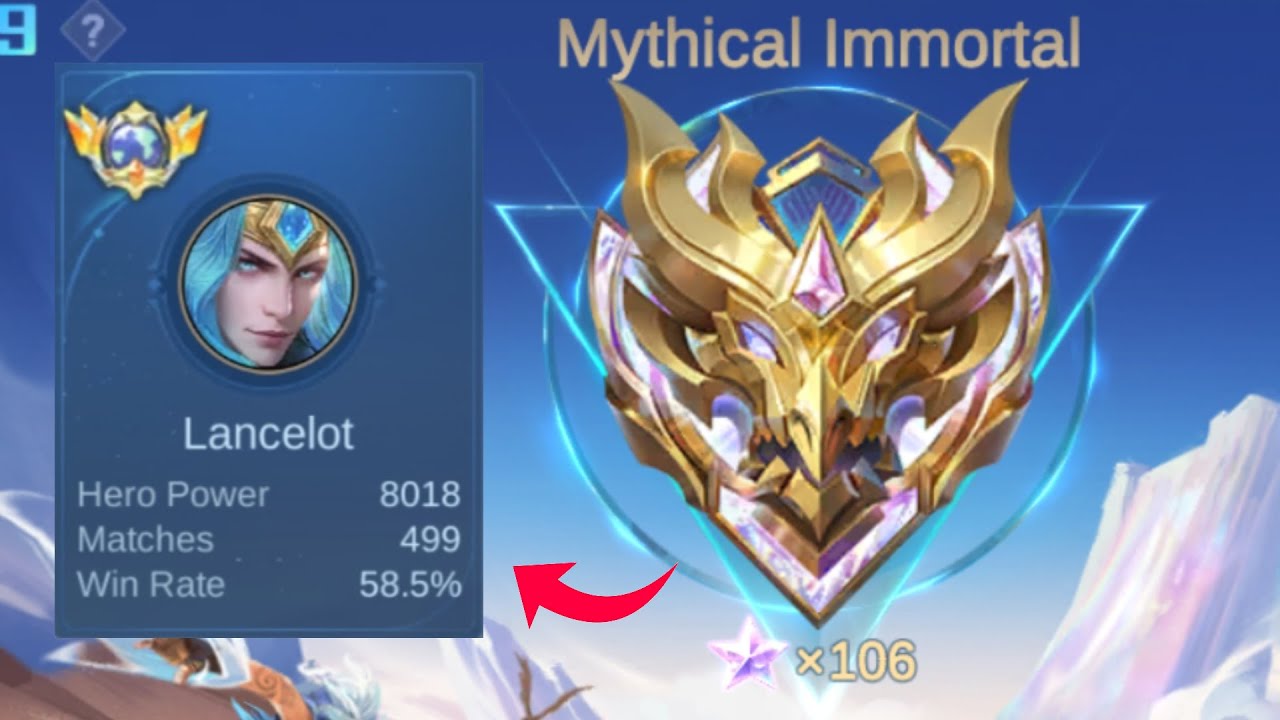 Pushing Top Global Lancelot ~Mlbb.