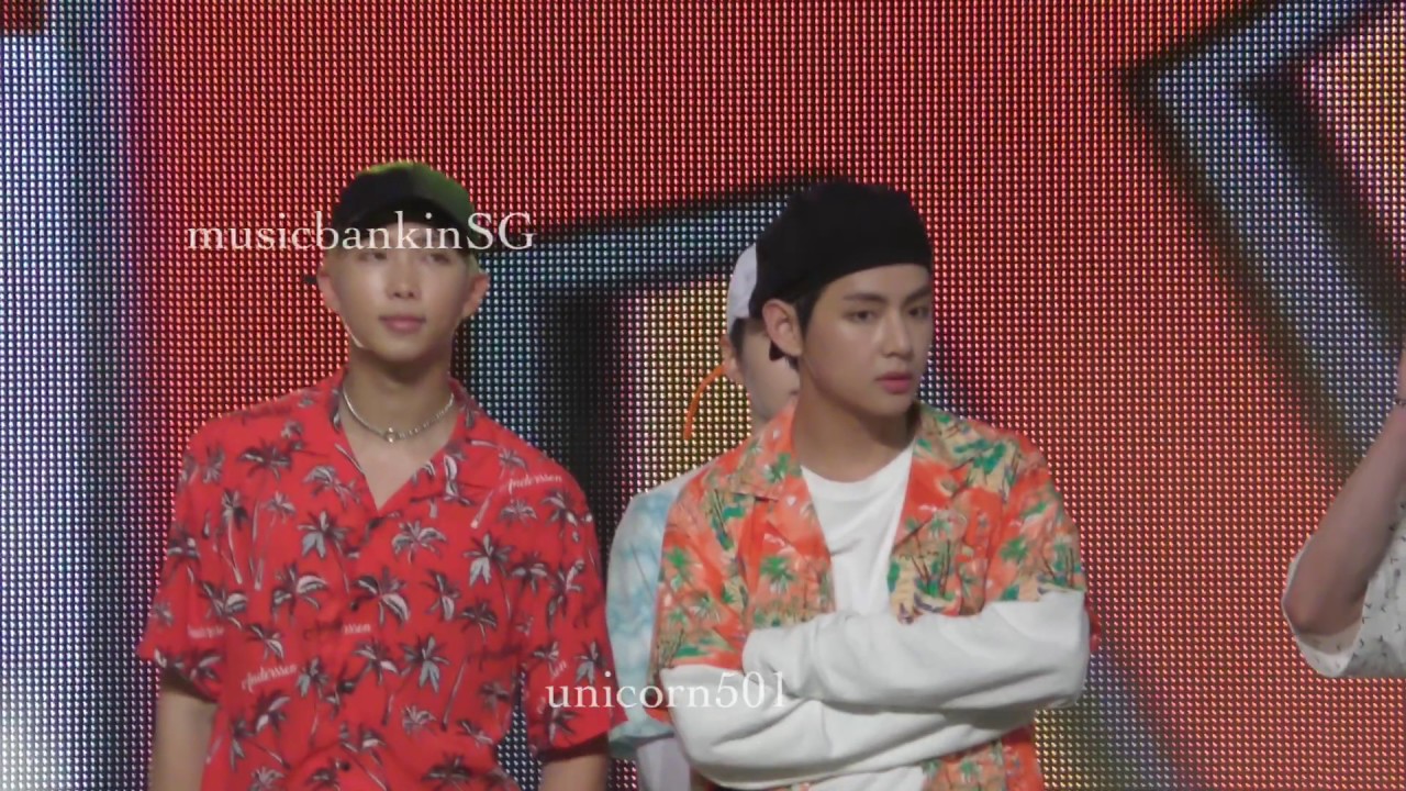 20170804 musicbank Singapore Encore BTS focus