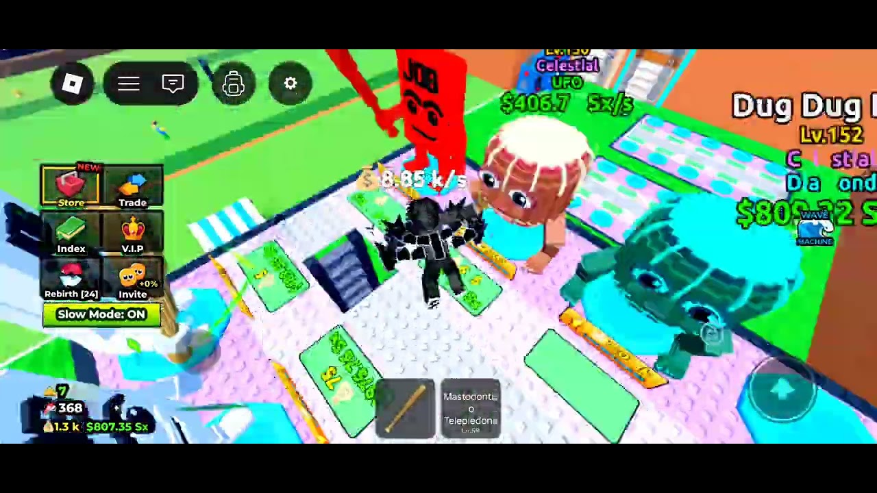 M-am jucat Escape Tsunami For Brainrots 