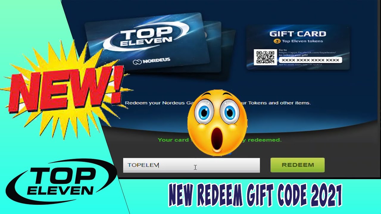 Top Eleven Football Manager New Redeem code 2021