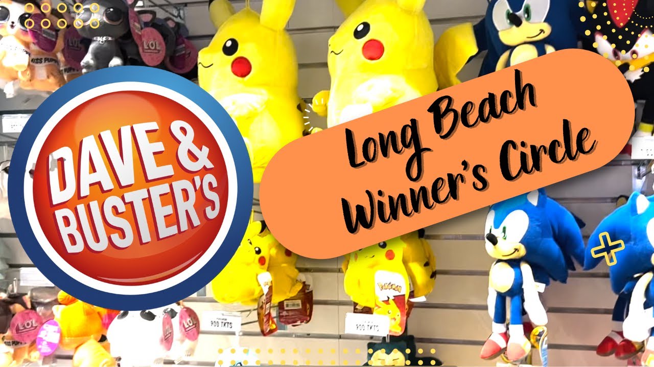Dave & Buster's Long Beach Arcade Winner's Circle tour