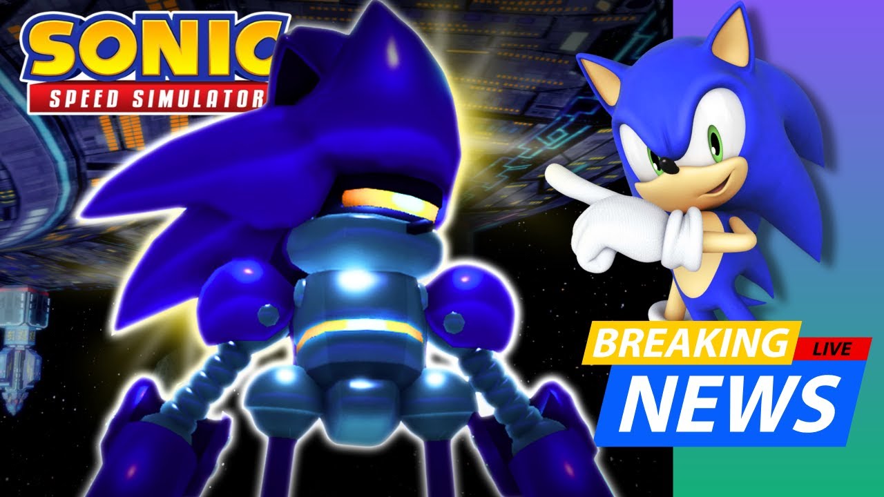 🚨 BREAKING NEWS : MECHA SONIC is Coming to Sonic Speed Simulator!