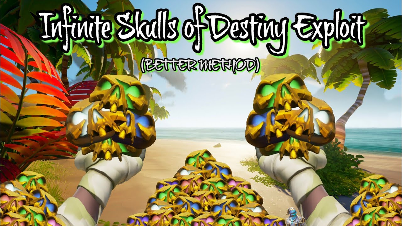 Уловка для Infinite Skulls of Destiny (ЛУЧШИЙ МЕТОД) | Sea of ​​Thieves