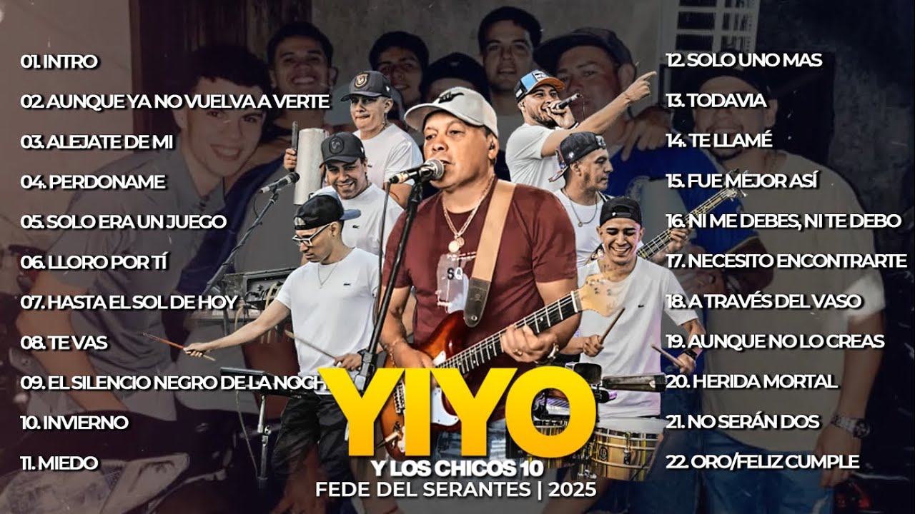 Yiyo y Los Chicos 10 En Vivo | Cumple de Fede, Serantes | 2025 (AUDIO)