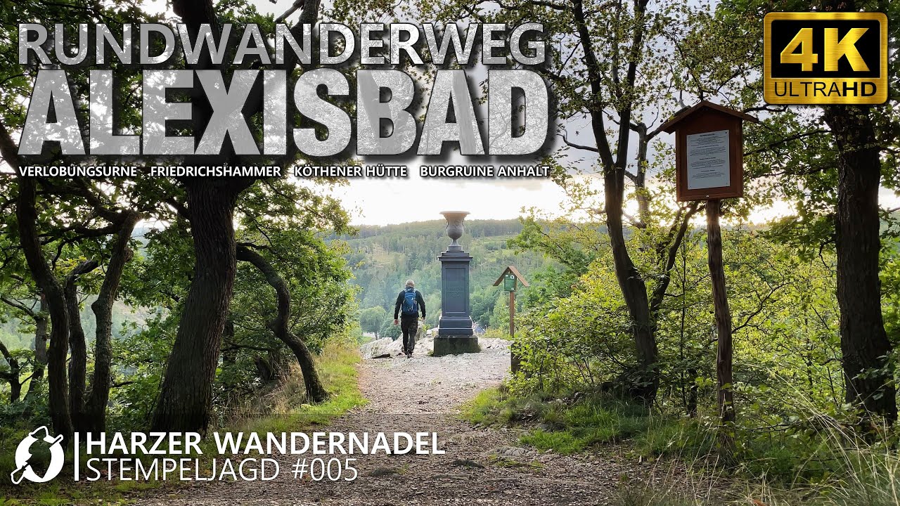 Harzer Wandernadel Stempeljagd #005 - Rundwanderweg Alexisbad