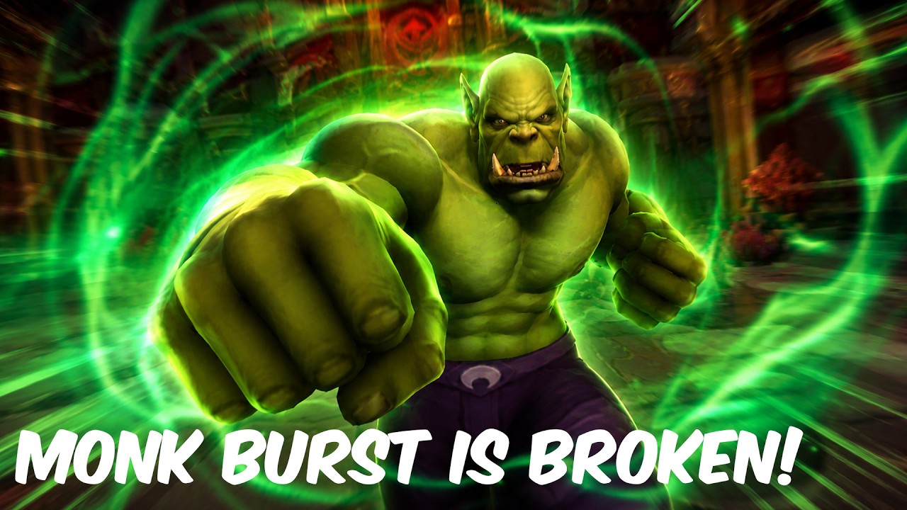 MONK BURST IS BROKEN! - Windwalker monk pvp midnight
