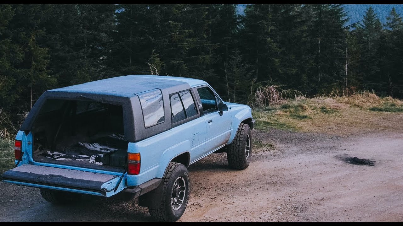 Exploring Mt Hood National Forest in a 1st gen 4runner