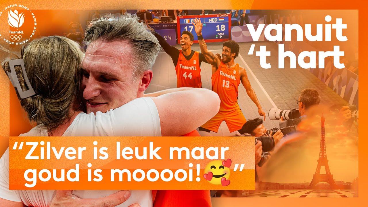 LIEFDE IN PARIJS 🧡 ZILVER IS LEUK MAAR GOUD IS MOOI MAN 🥇 | Vanuit 't Hart 🧡 | TeamNL