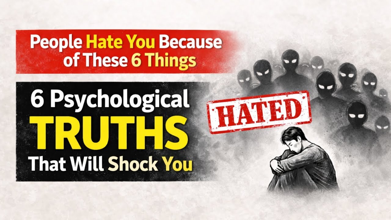 People Hate You Because of These 6 Things | 6 Psychological Truths That Will Shock You