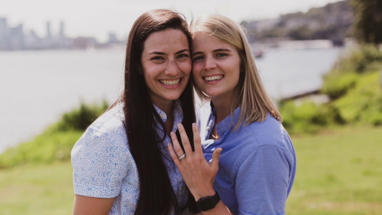 LGBTQ Proposal - 8/24/19 Gas Works Seattle, WA - SHE SAID YES!