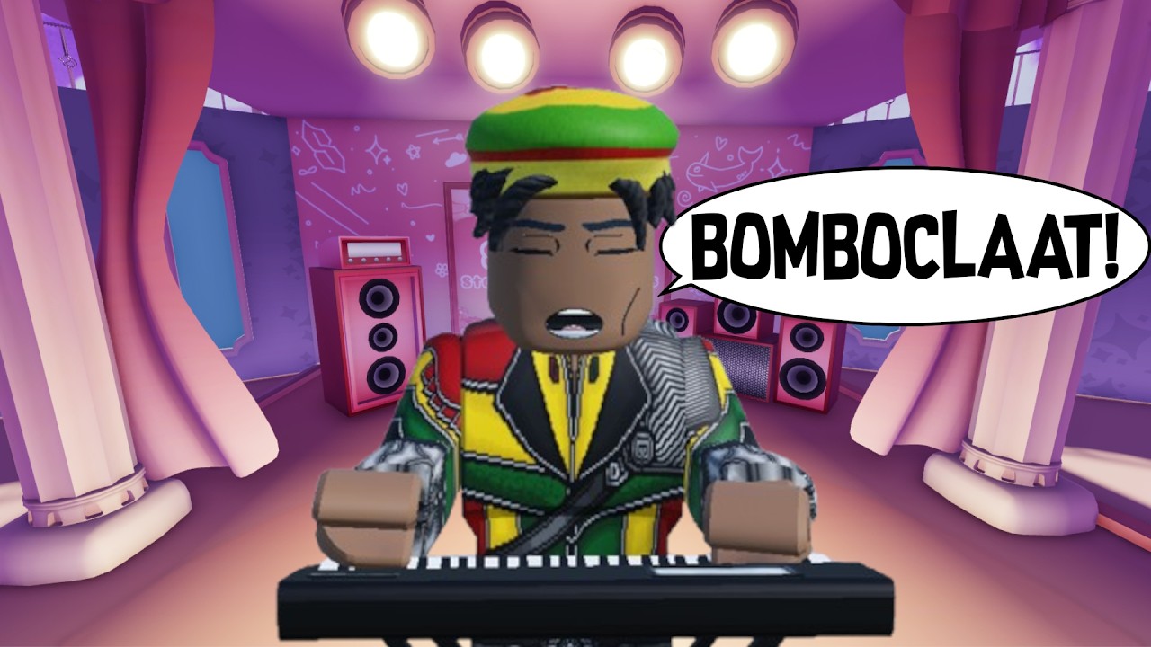SINGING BATTLES with REGGAE in PRO SERVERS on Roblox Sing It: Karaoke 🎤🎹