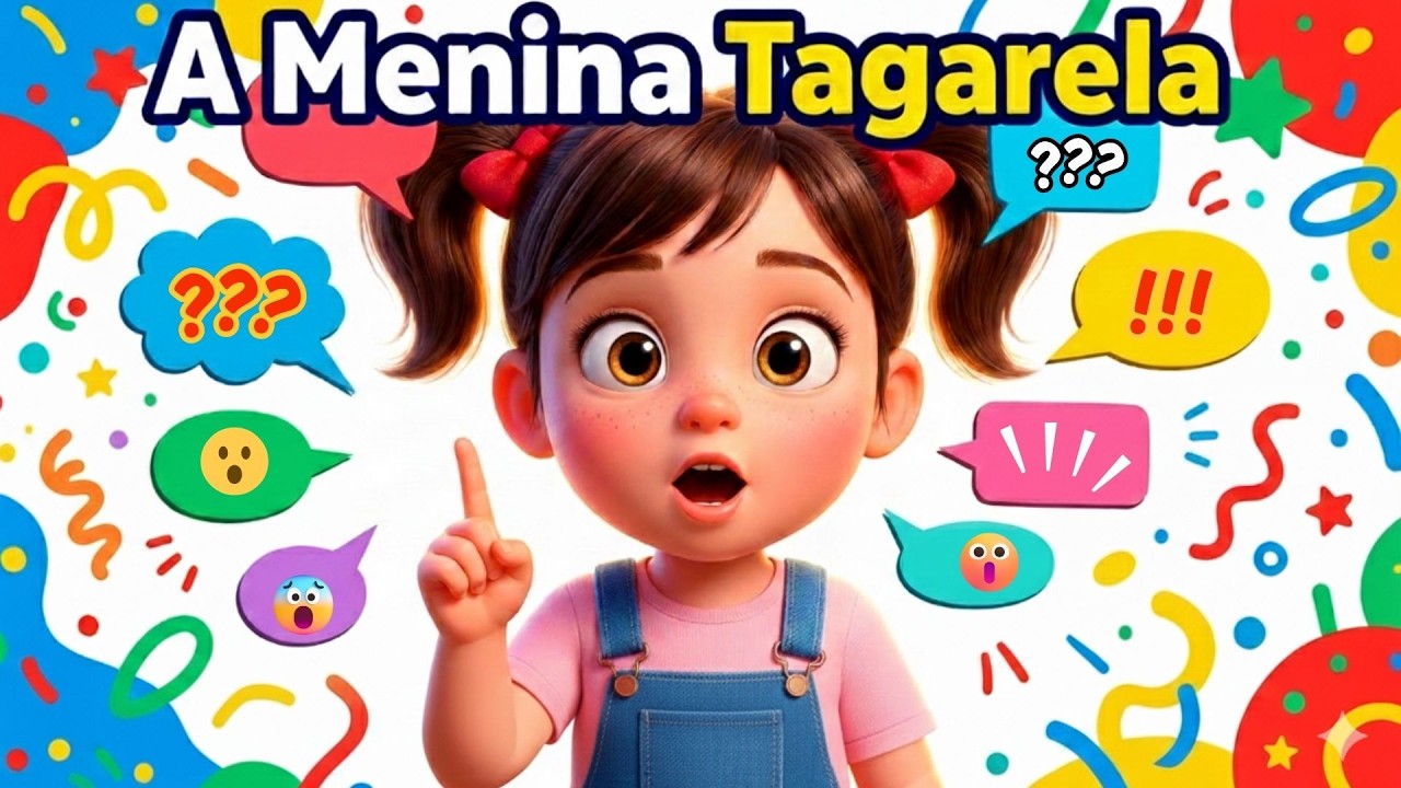 A Menina Tagarela Que Interrompia os Adultos| História Infantil Educativa#historiainfantilparadormir