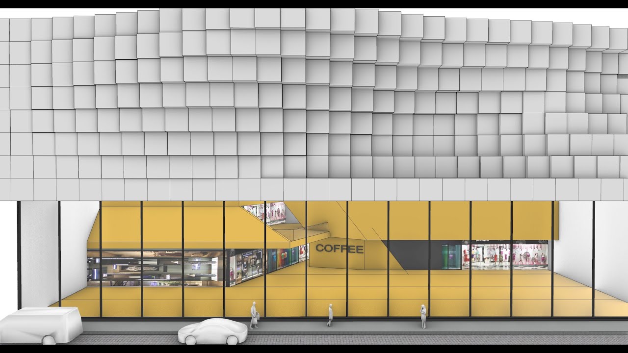 Tutorial: Concept facade in Rhinoceros