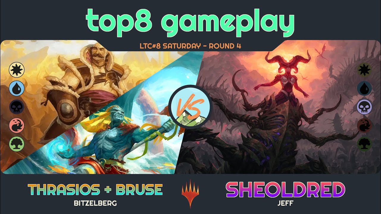 Thrasios & Bruse vs. Sheoldred - LTC#8 Saturday - Round 4 - Duel Commander - EDH│MTG│bitzelberg