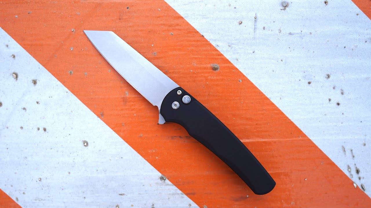 Protech Malibu Reverse Tanto Full Review!