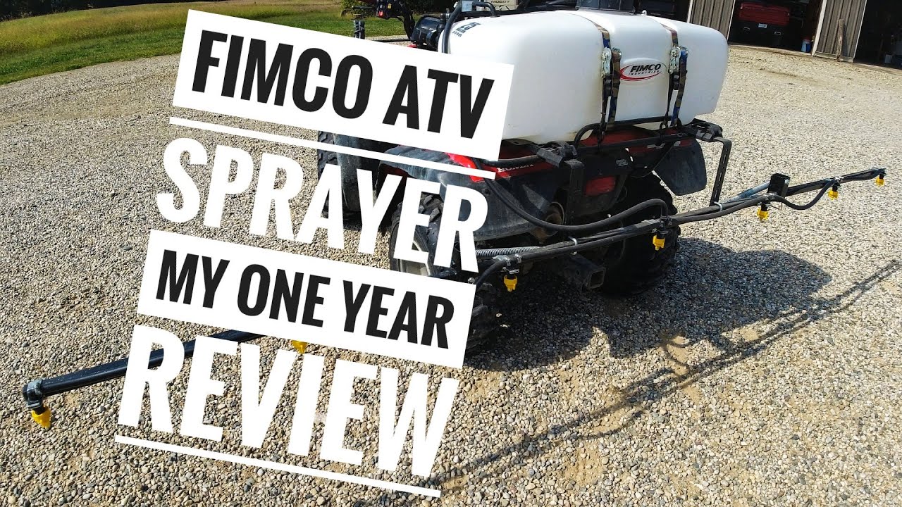 Опрыскиватель FIMCO ATV — мой годовой обзор использования на охотничьих участках и газонах