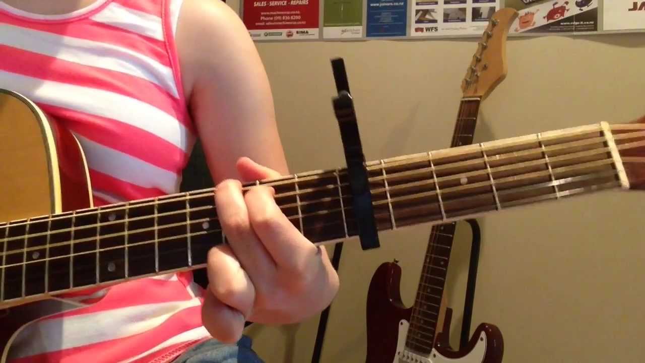 Half a Heart - One Direction Guitar Cover and Chords
