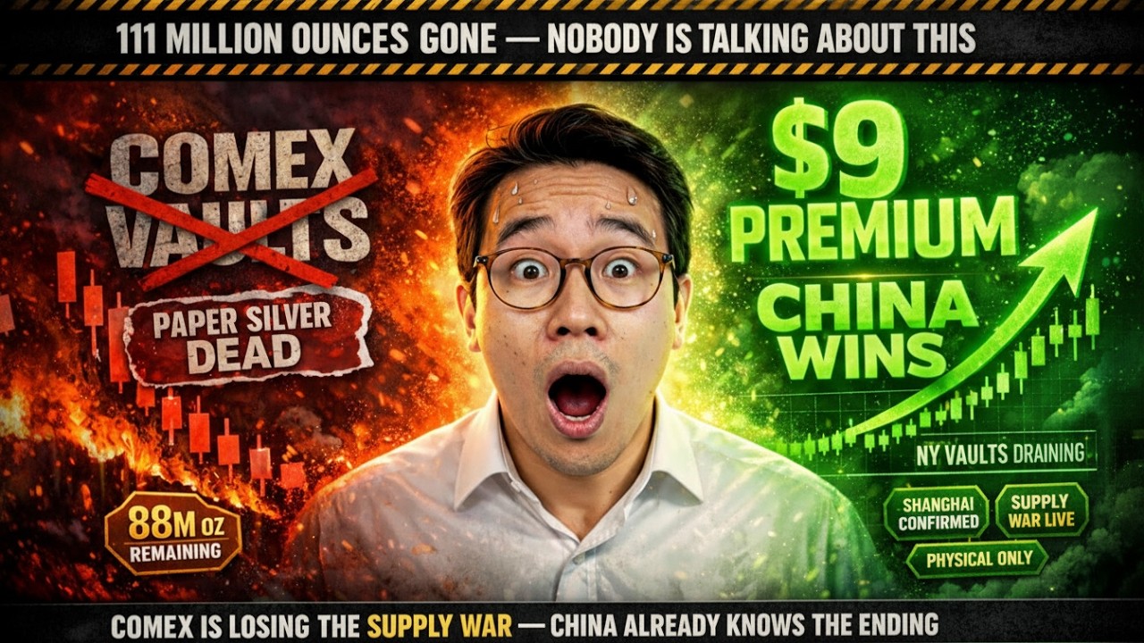 NY COMEX Vaults Losing Silver At Unprecedented Rate – China's $9 Premium Signals Supply War