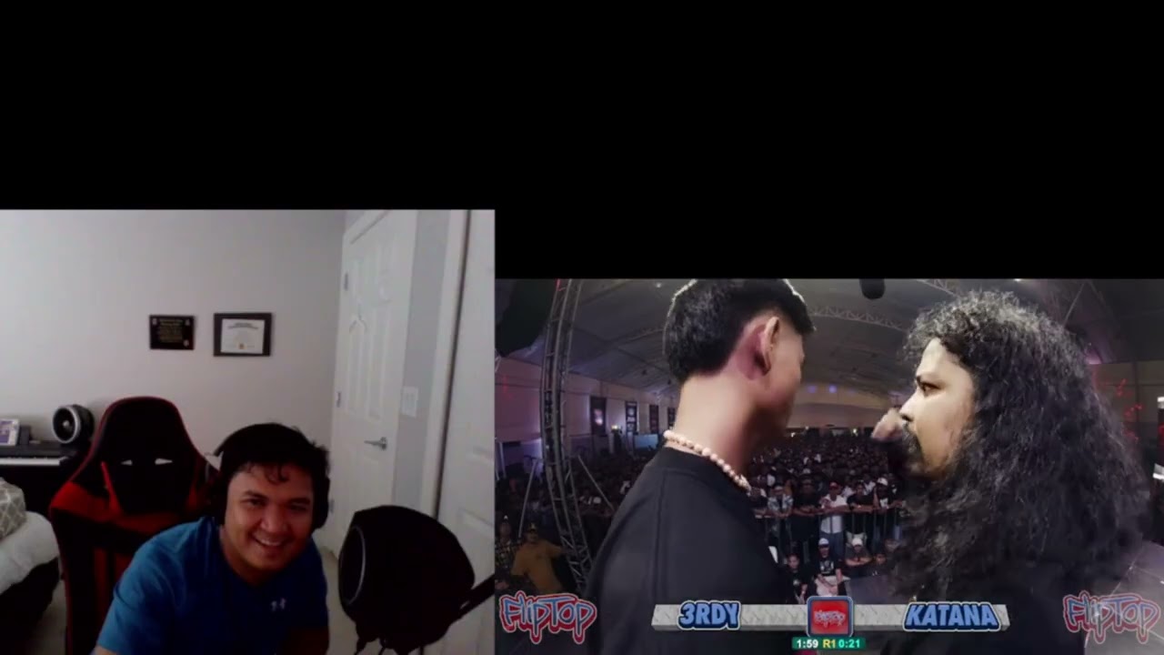 EMCEE MARATHON: ISABUHAY 2025 | FlipTop: Katana vs 3rdy | REACTION VIDEO (walang kai-kaibigan!)