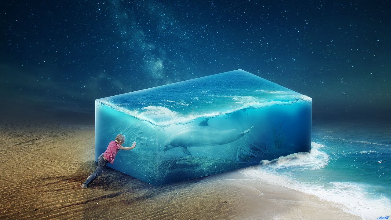 Photoshop Manipulation Tutorial Aquarium (포토샵 합성 강좌 아쿠아리움)