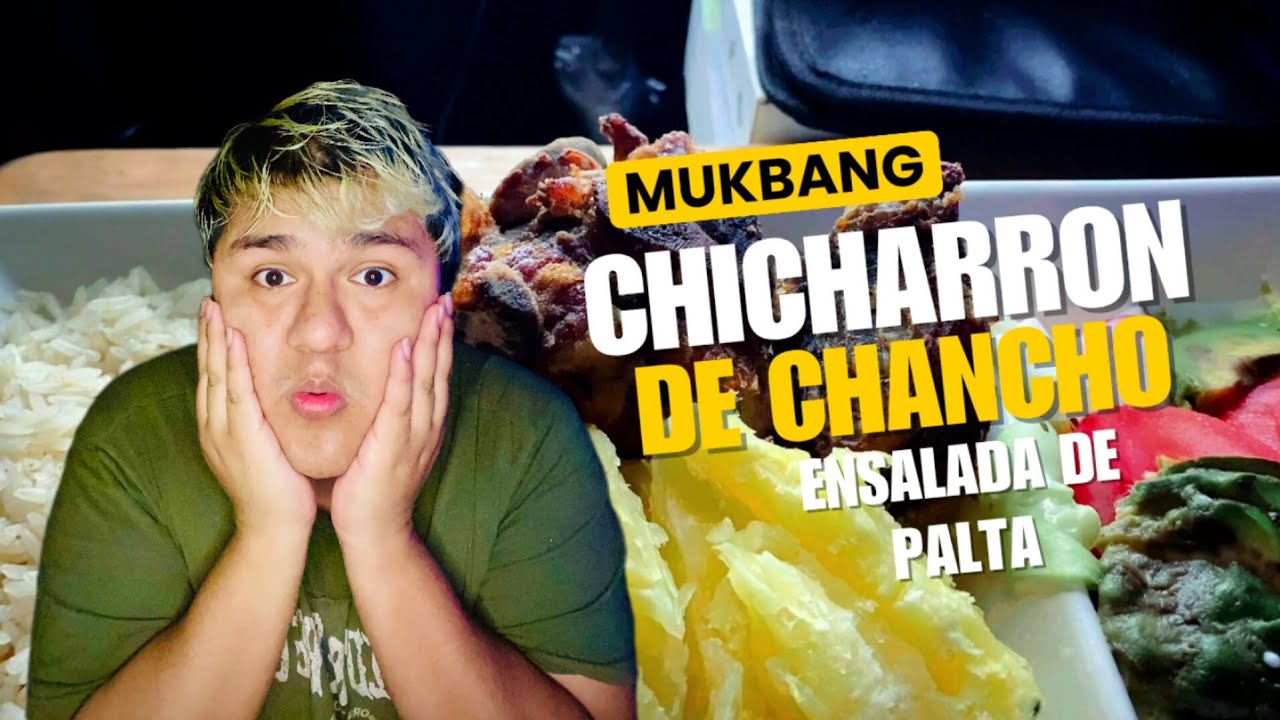 ASMR ESPAÑOL  MUKBANG STORY COMIENDO CHICHARRONES - LA VEZ QUE ME FUI DE CASA