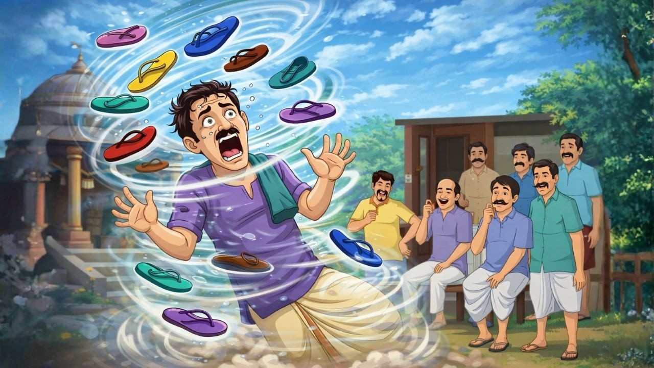 মন্দিরের চটি রহস্য | comedy video | Bedtime stories | cartoon stories