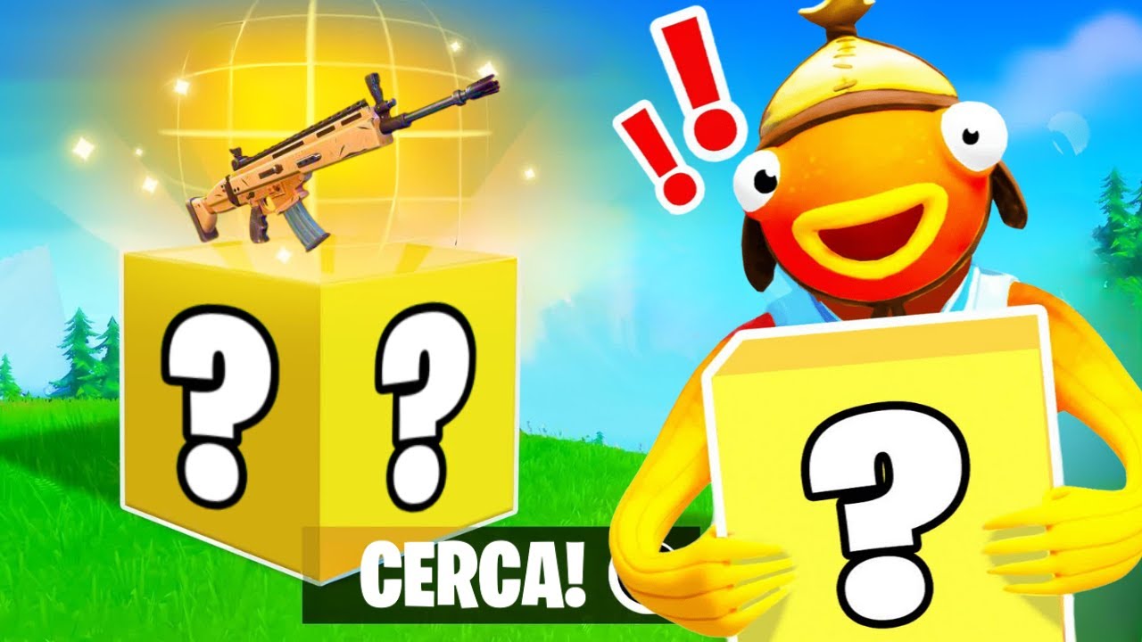 FORTNITE MA I LUCKYBLOCK DECIDONO LE ARMI!
