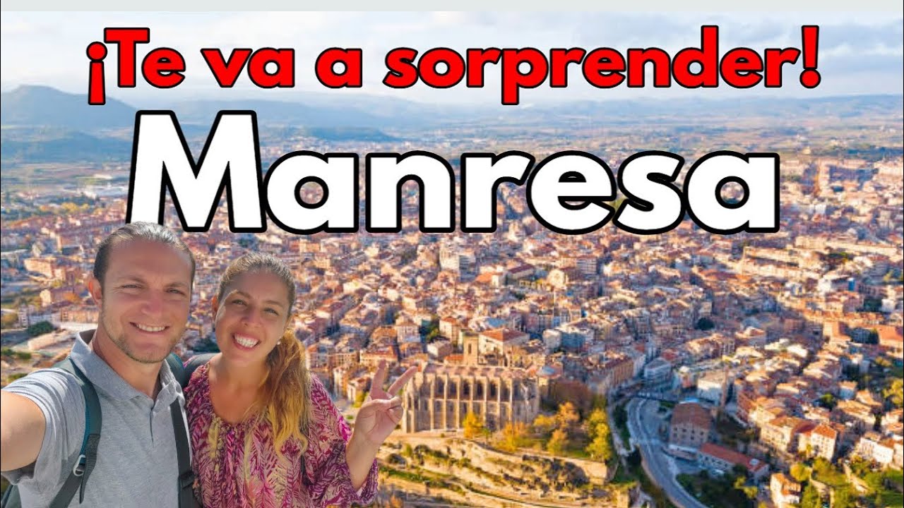 MANRESA 🟢 GUÍA DE VIAJE (4K) 📌 Los 8 lugares qué ver y hacer | Barcelona - Cataluña | España