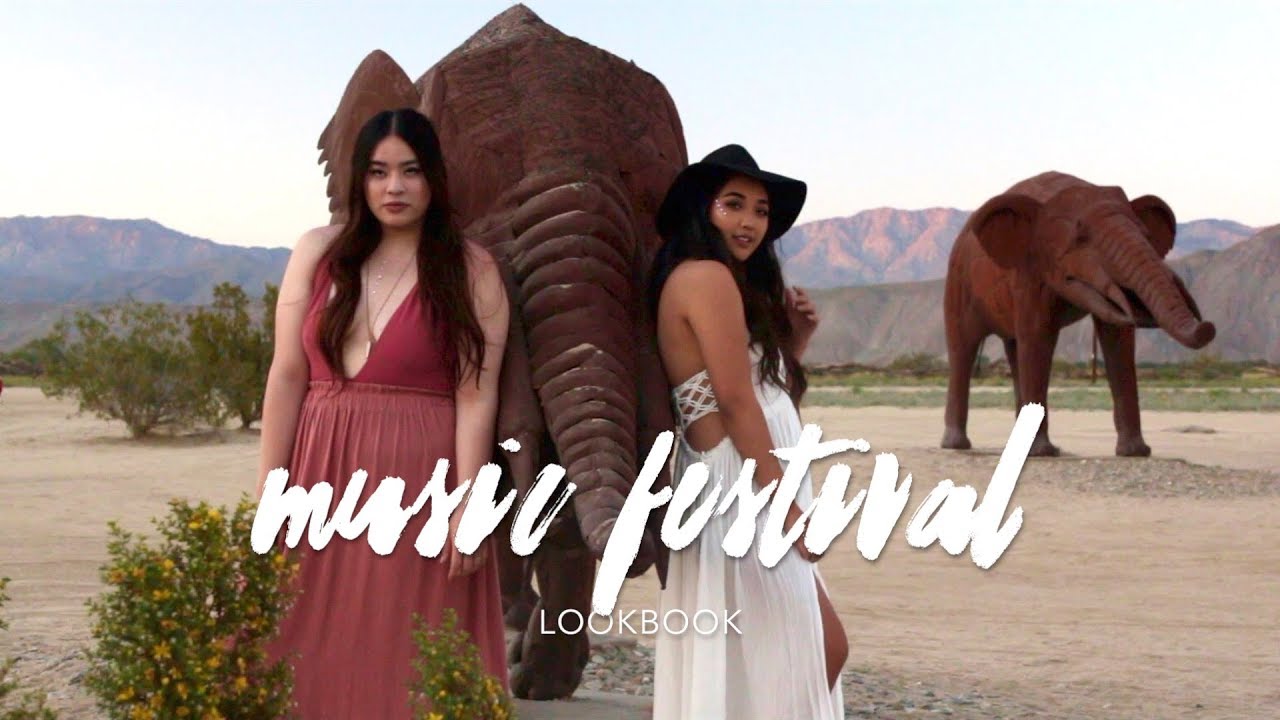 COACHELLA LOOKBOOK 2017 | MUSIC FESTIVAL OUTFITS