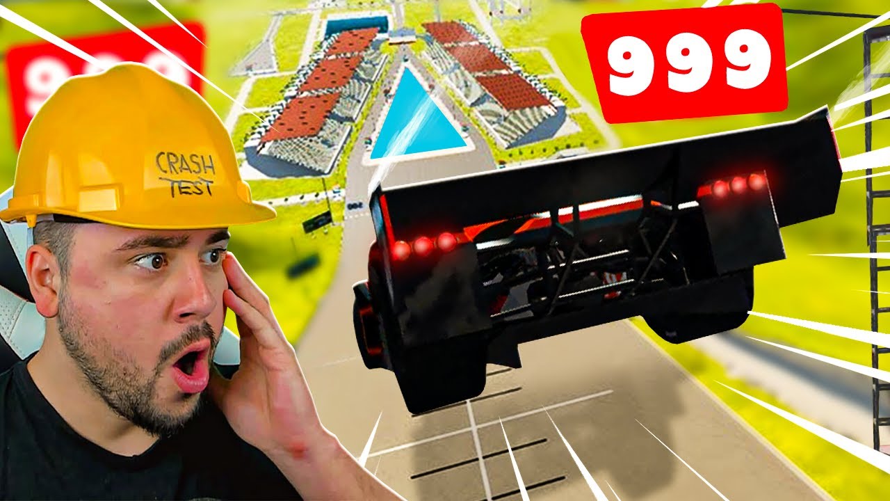 AUTOS ZERSTÖREN beim WEITSPRUNG | BeamNG Drive 4.0