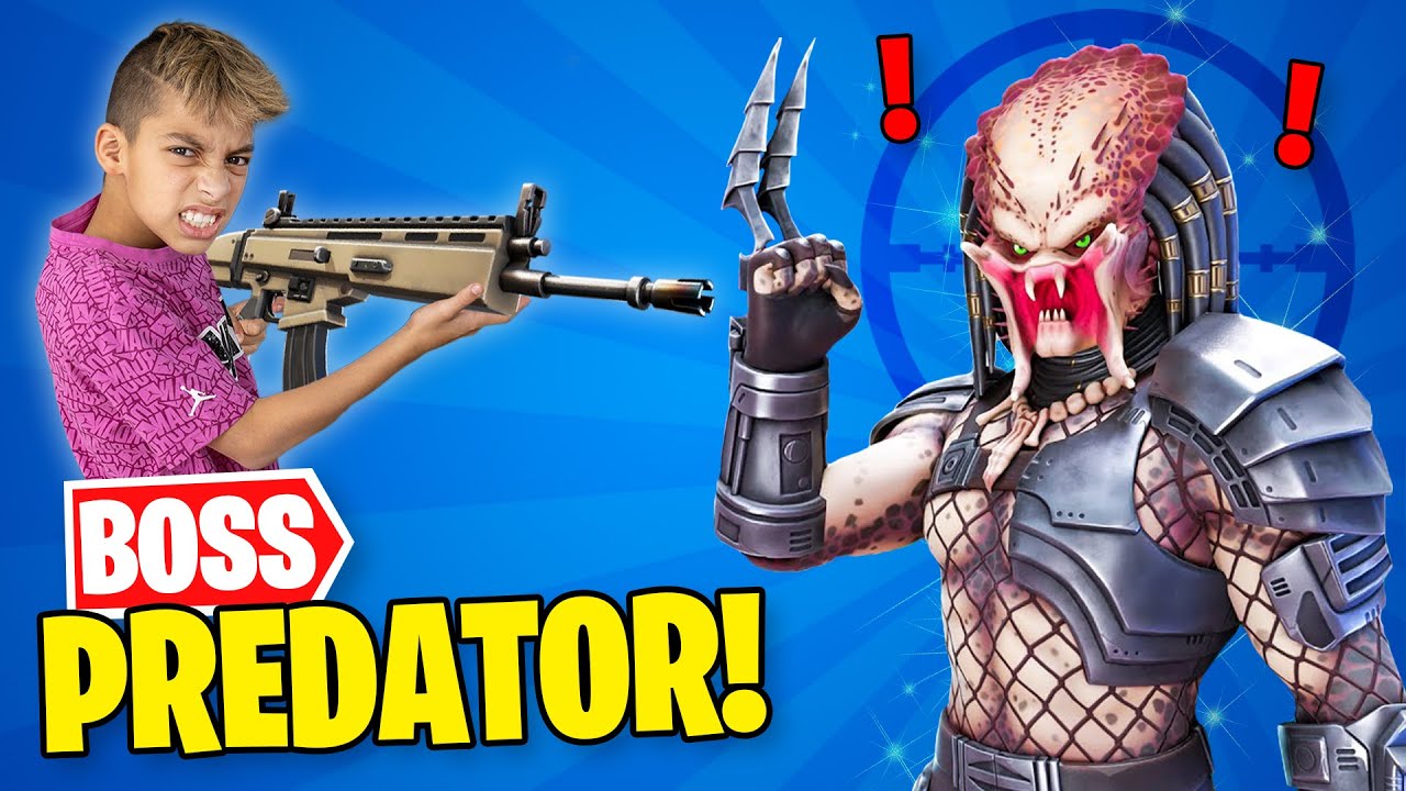Unlocking *PREDATOR* Boss in FORTNITE! | Royalty Gaming