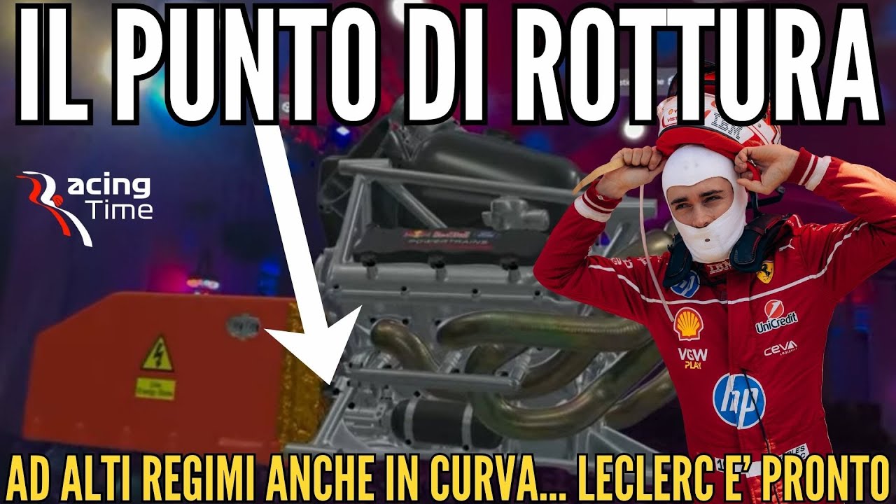 💥MOTORI 2026: IL PUNTO DI ROTTURA - LECLERC PRONTO AL NUOVO STILE DI GUIDA - ECCO LA REDBULL 2026