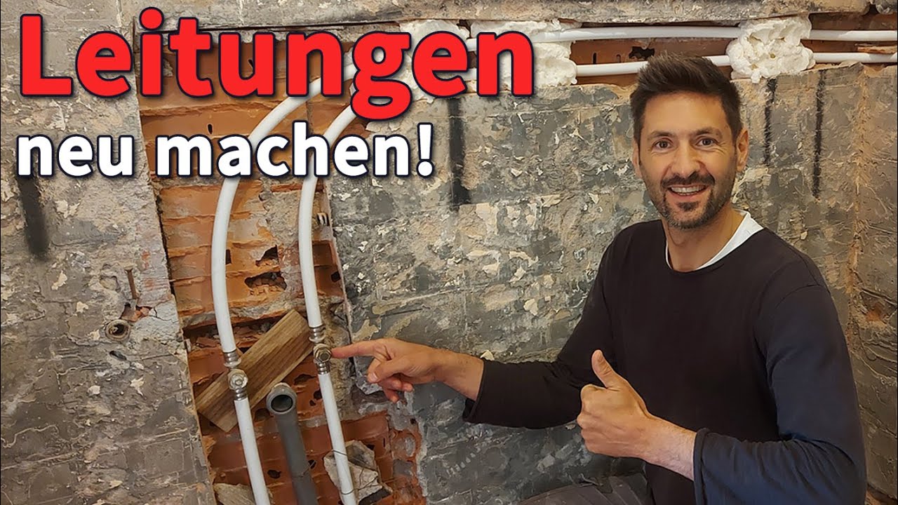 Wasserleitungen & Sanitärleitungen neu! Haus renovieren in Portugal!