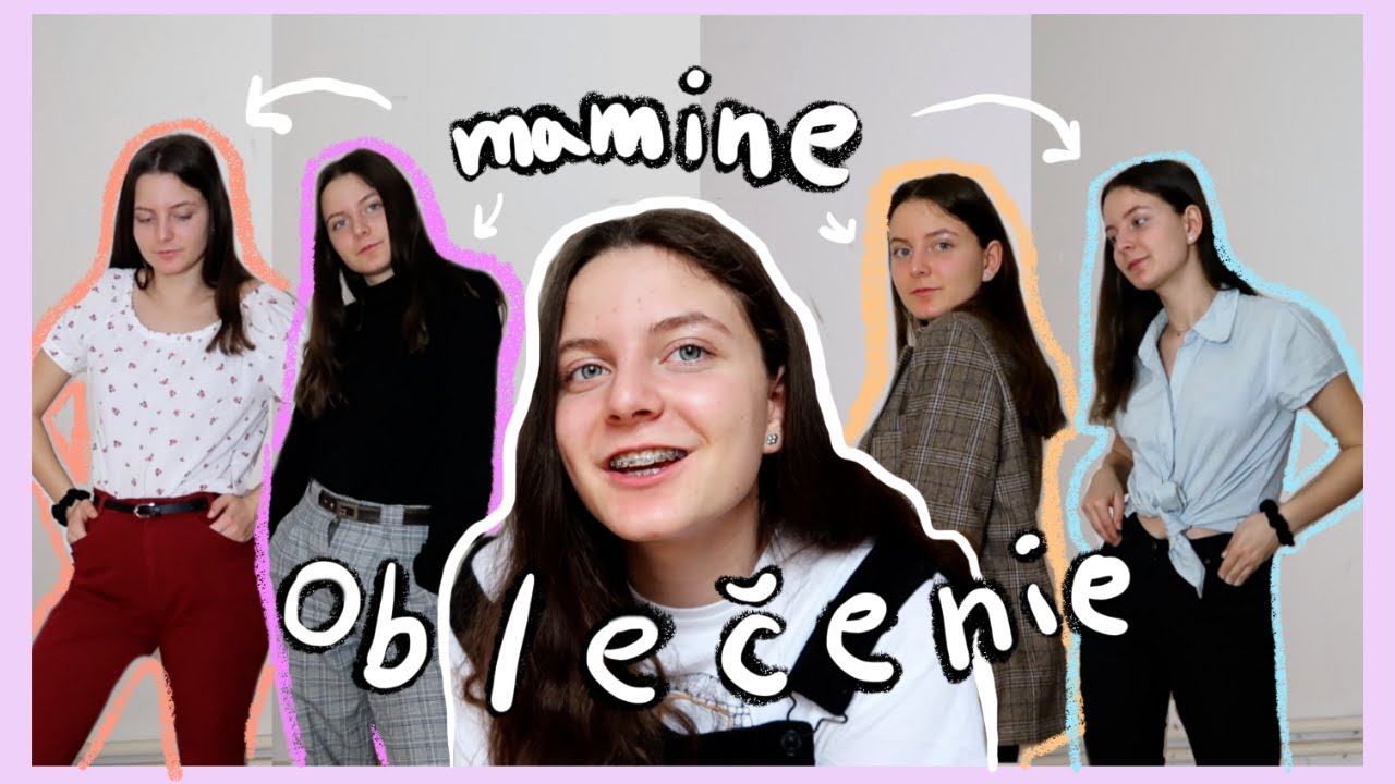 Nosím mamine oblečenie na týždeň 2 // Lucy Fantasy