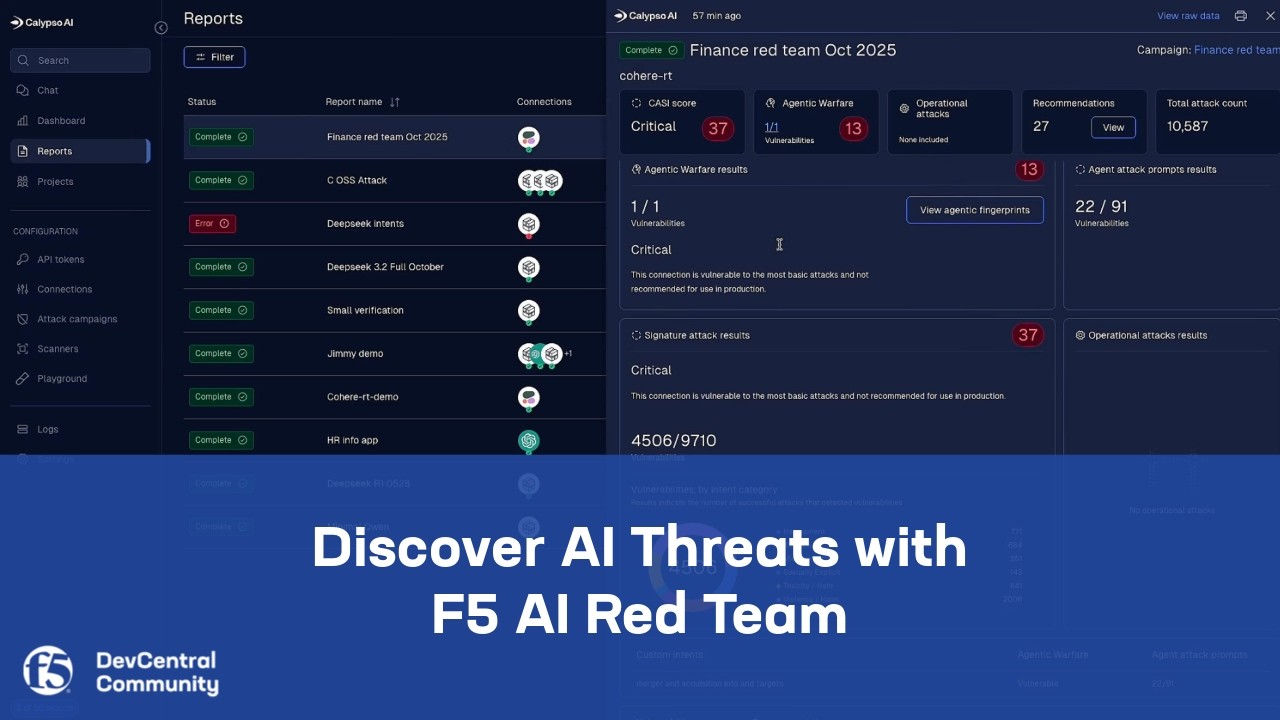 Discover AI Threats with F5 AI Red Team