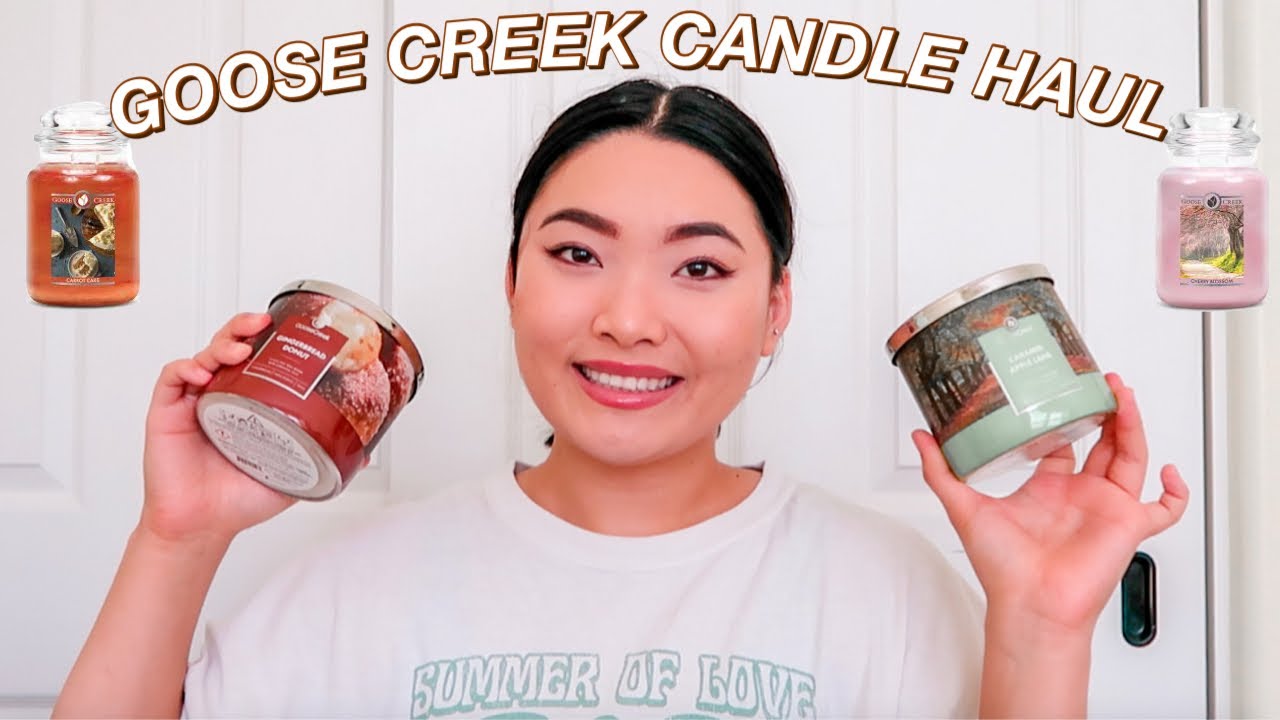 GOOSE CREEK CANDLE HAUL & REVIEW| NEW FALL CANDLES!!