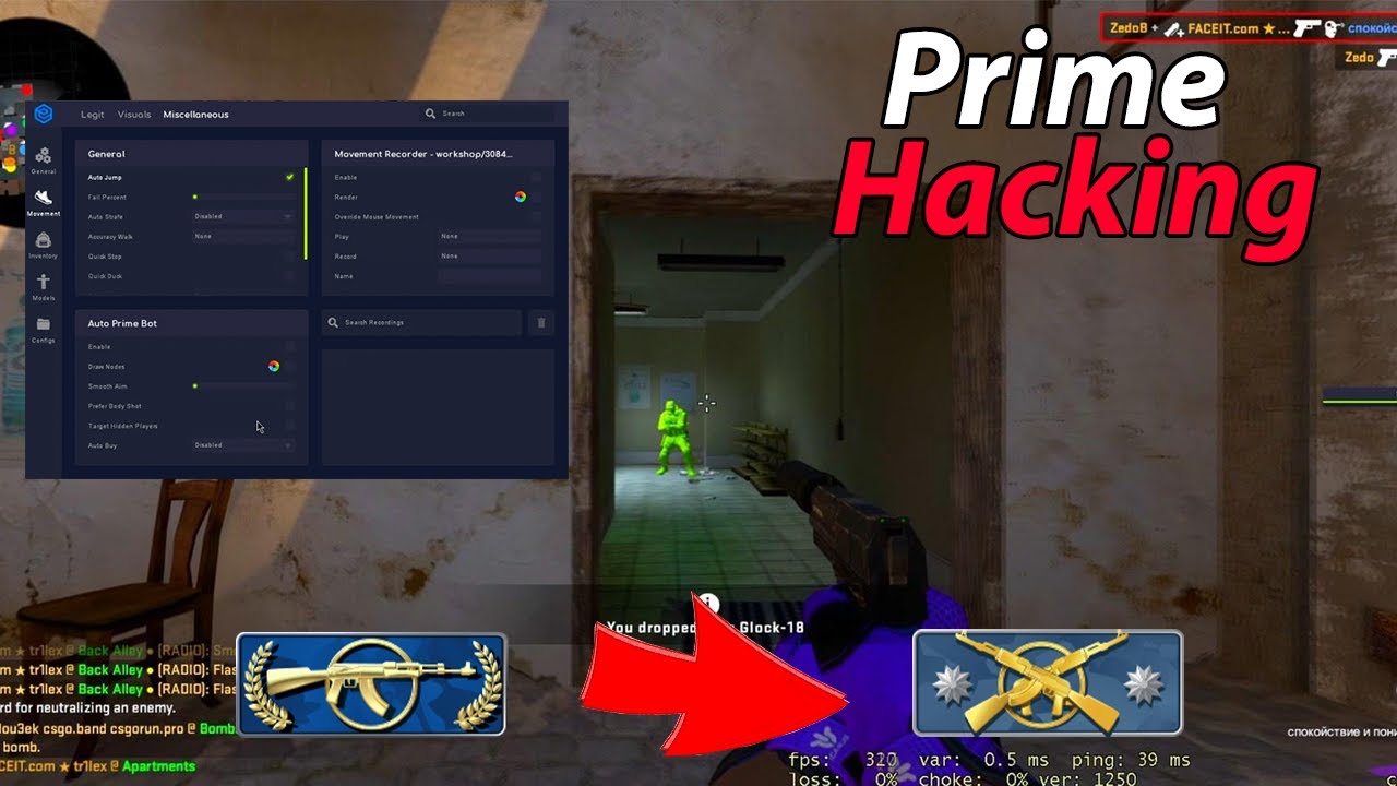 AM PRIMIT RANKUP-ul MULT ASTEPTAT ! - CS:GO Prime Hacking w/Zedo