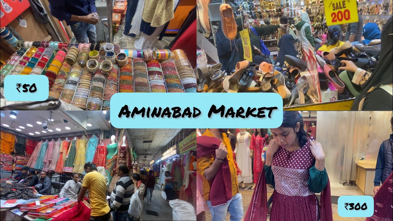 Aminabad Market Lucknow ❤️ | cheapest market | 