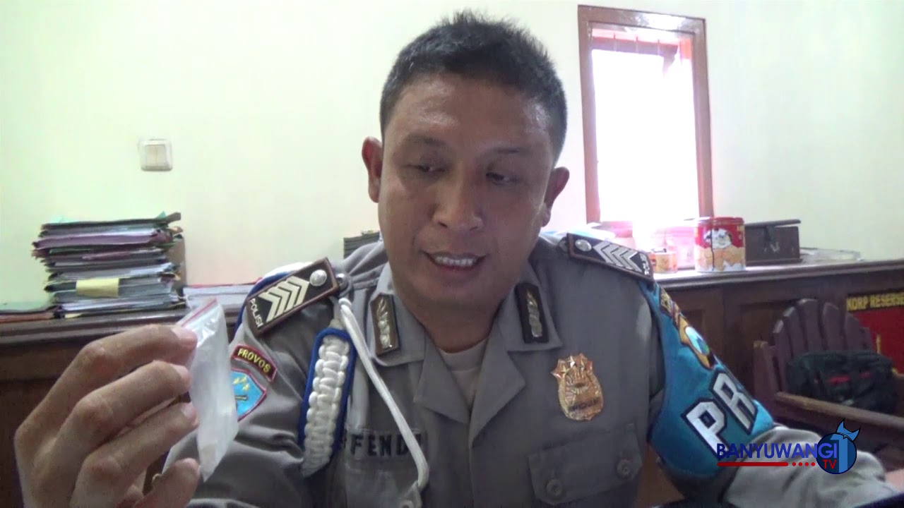 EDARKAN PIL KOPLO, SEORANG WARGA SUMBERBULU SONGGON DITANGKAP POLISI