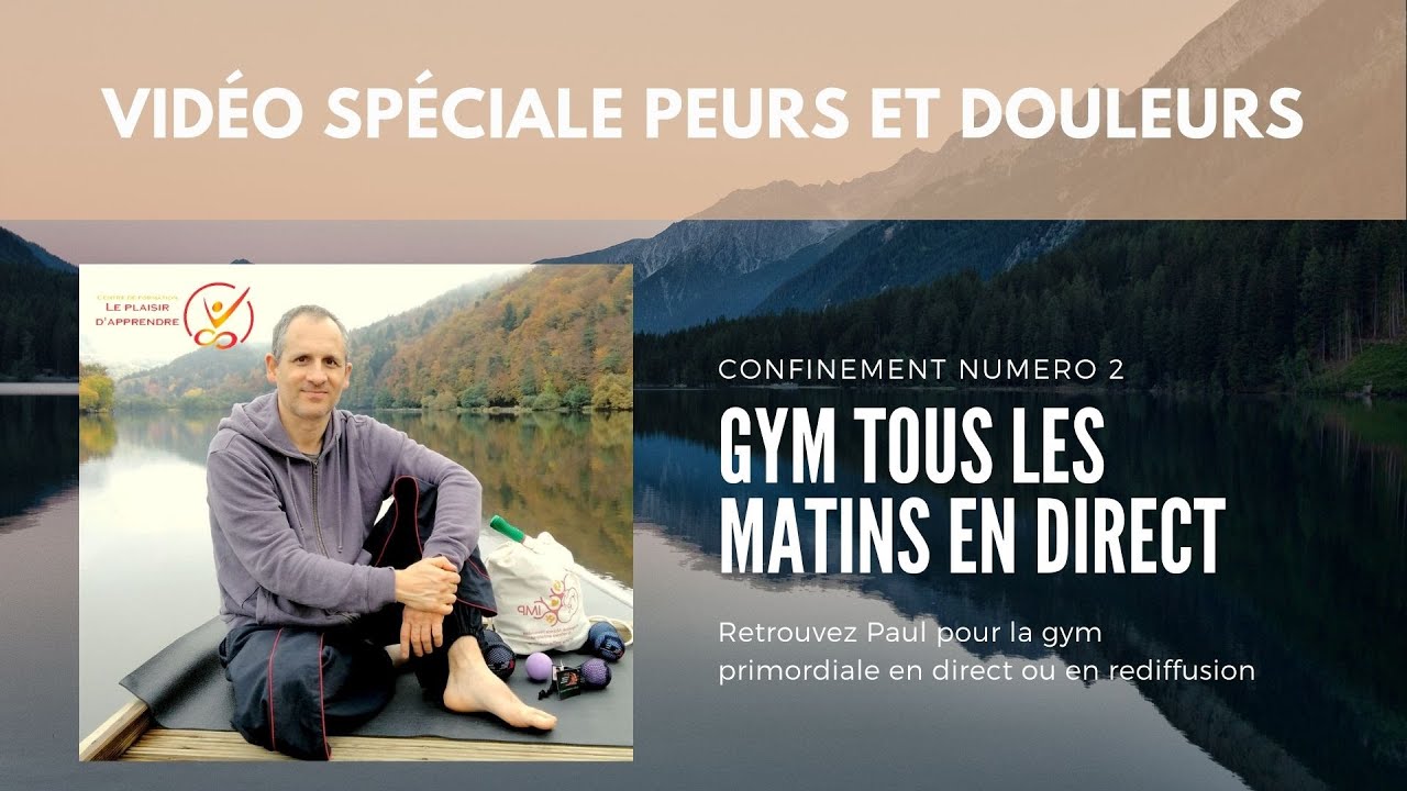 Vid&eacute;o sp&eacute;ciale peurs et douleurs avec Paul Landon - Int&eacute;gration Motrice Primordiale IMP