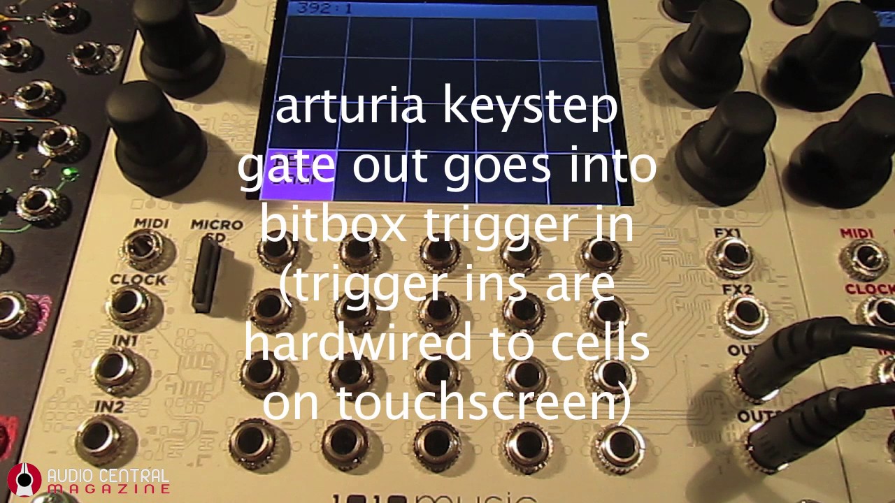 1010 music bitbox - some basic functions