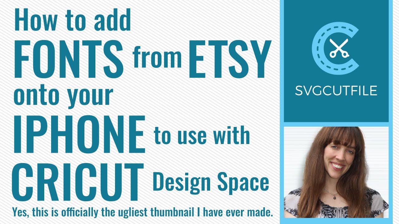 How to add fonts from Etsy on your iPhone to use with Cricut Design Space