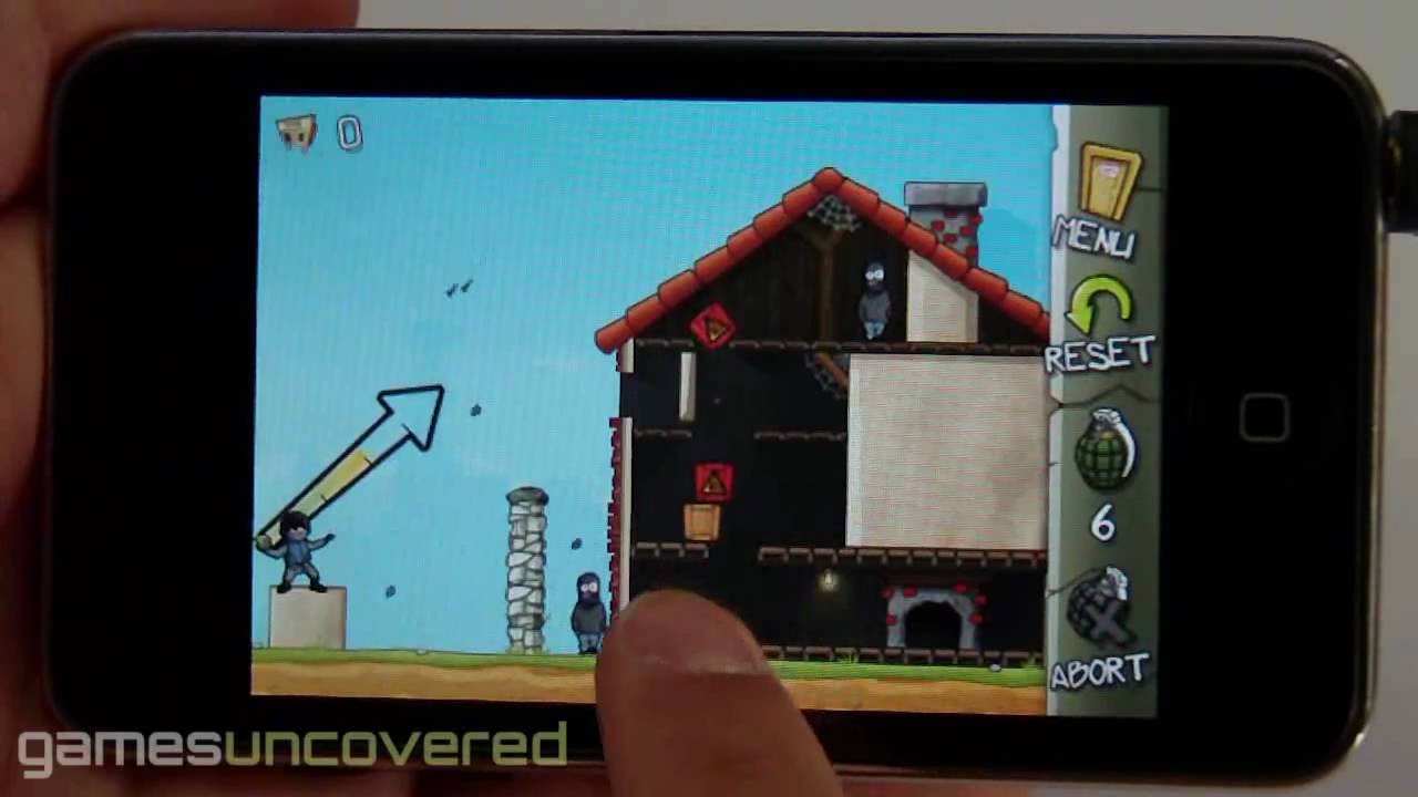 Fragger for iPhone: Gameplay