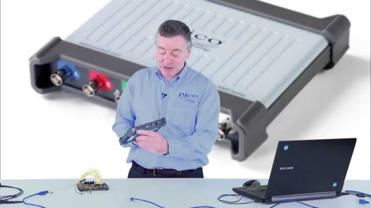 How To Use A PicoScope 3000 Series USB Oscilloscope - Distrelec TechTalk