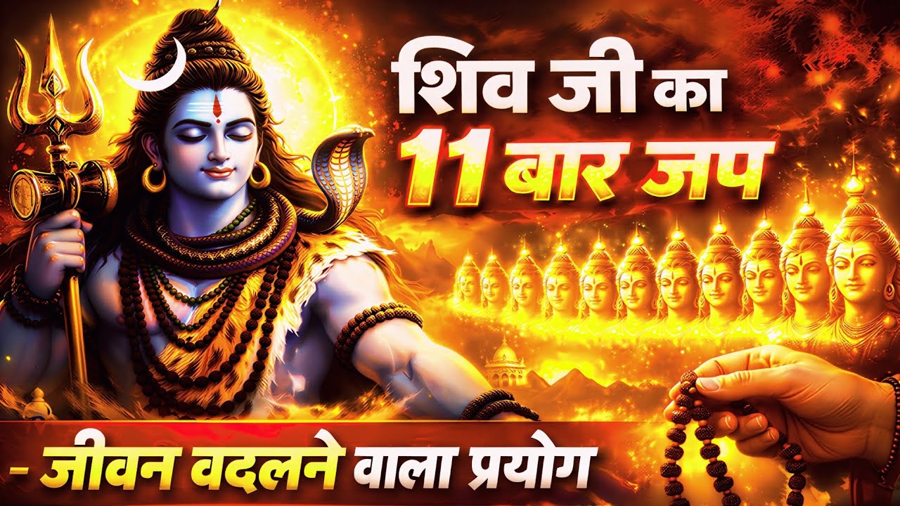 🔴 रोज रात में सोने से पहले | सिर्फ 11 बार इस शिव मंत्र का जाप करो और देखो कैसे किस्मत पलटती है |