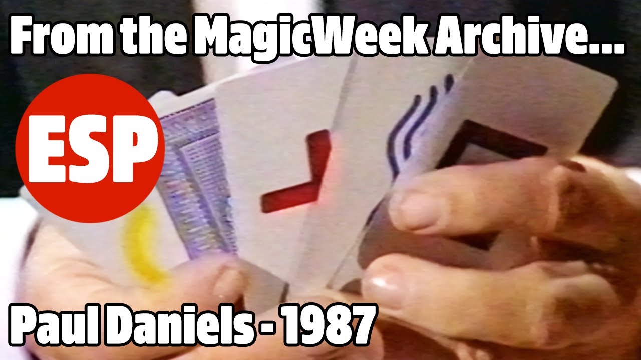Paul Daniels - Magician - Extra Sensory Deception - ESP - The Paul Daniels Magic Show - 1987
