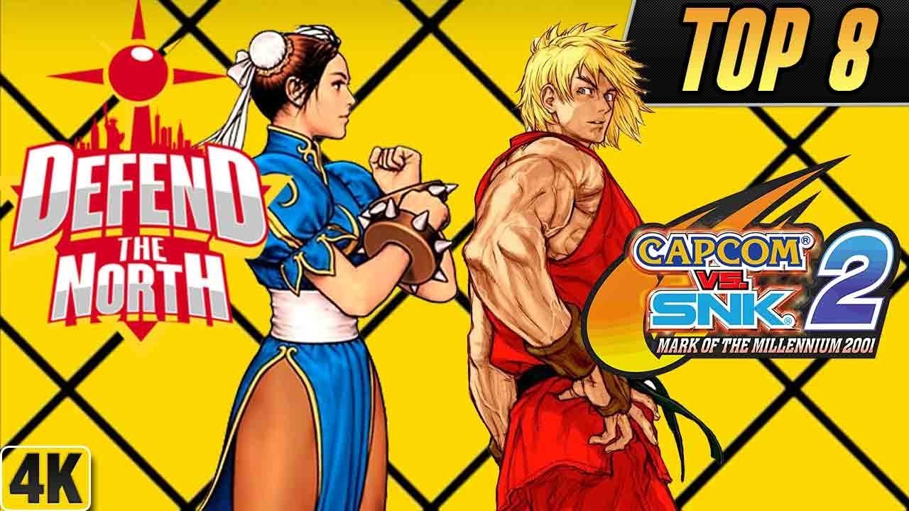 Capcom vs. SNK 2 - TOP 8 @ Defend the North 2019 [4k/60fps]